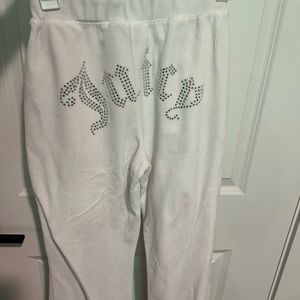 white juicy couture pants